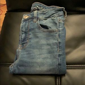 Medium wash jegging